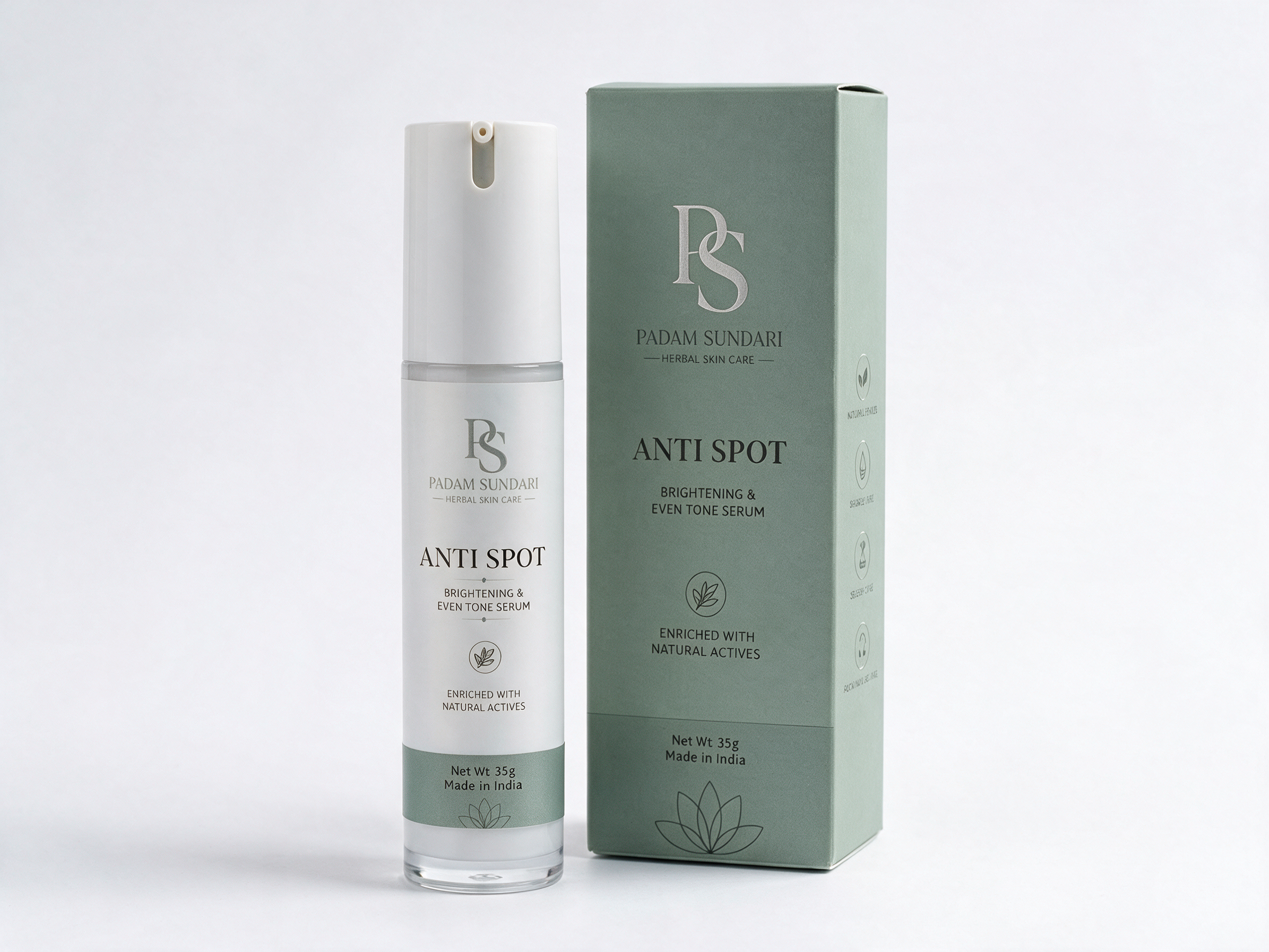 Anti Spot Serum in golden water